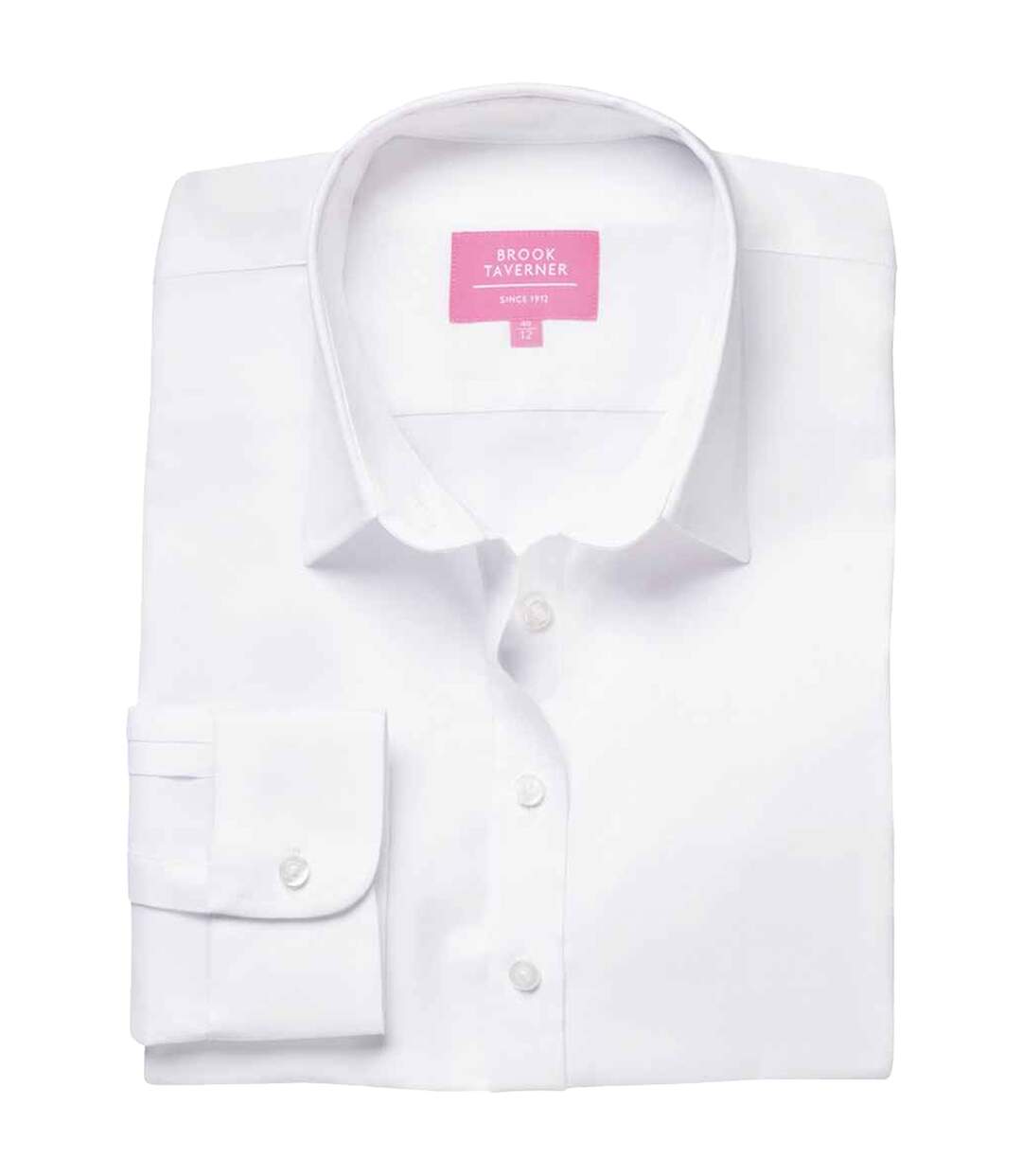 Chemise formelle albany femme blanc Brook Taverner-2