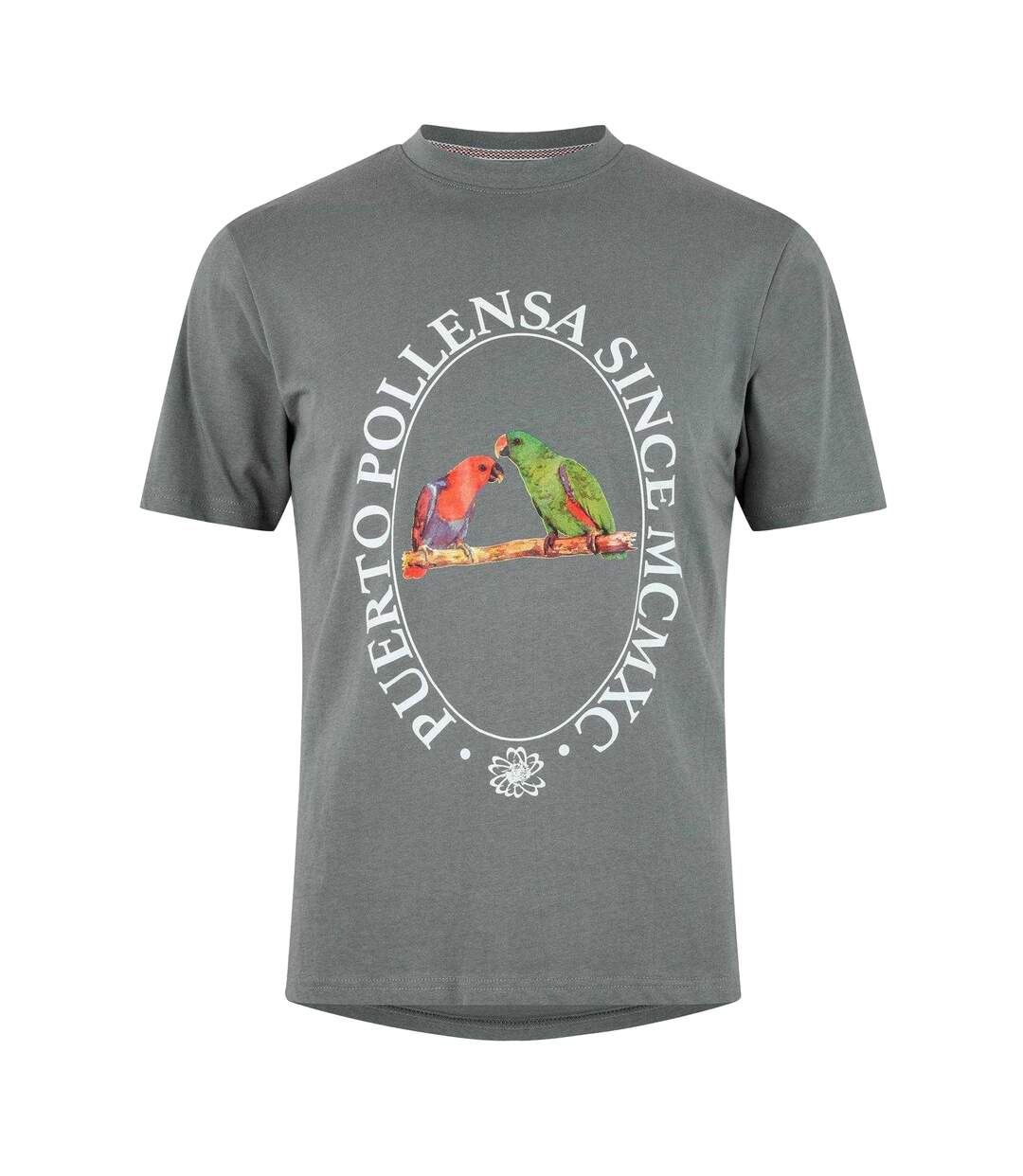 Mens Regular T-shirt Slate Threadbare-1