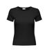 T-shirt noir femme jdy vaya - l-1
