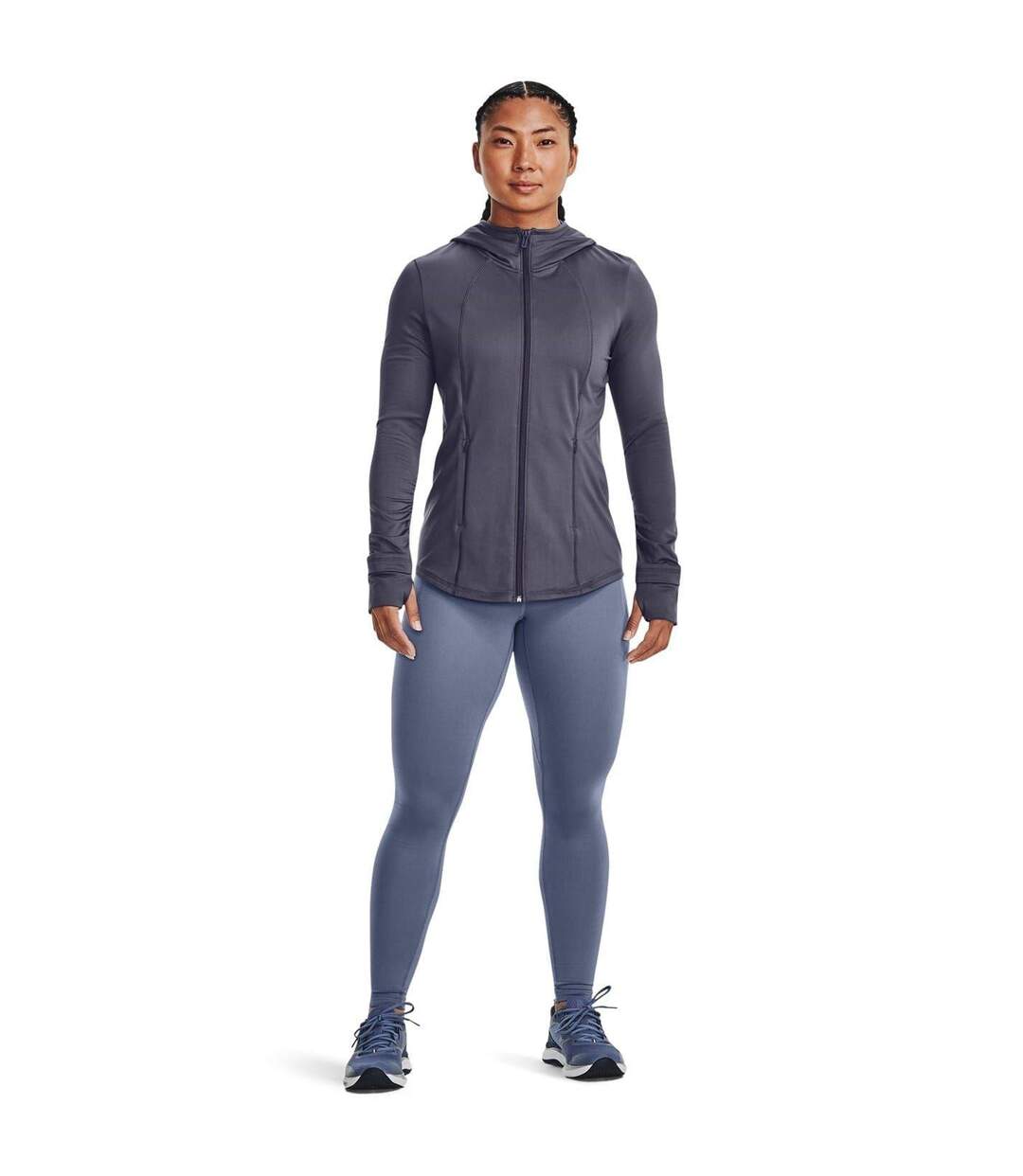 Legging Meridian Femme Rose Violet Under Armour-1