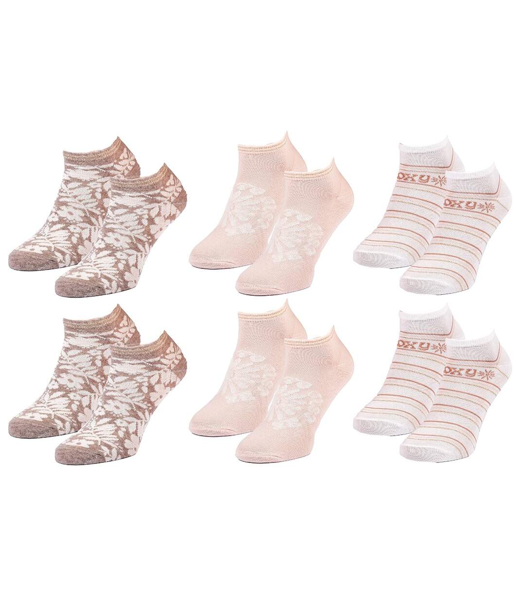 Chaussettes ROXY SNEAKER 6 Pcs 3762-2