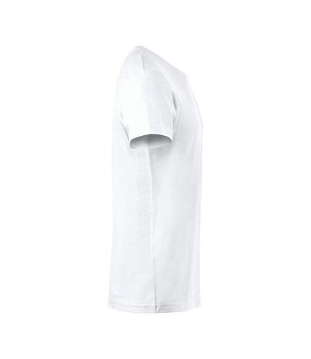 Mens Basic T-shirt White Clique