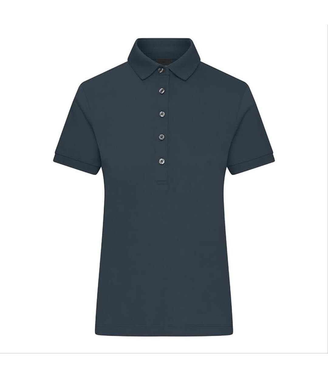 Polo femme manches courtes - JN1301 - gris graphite-1