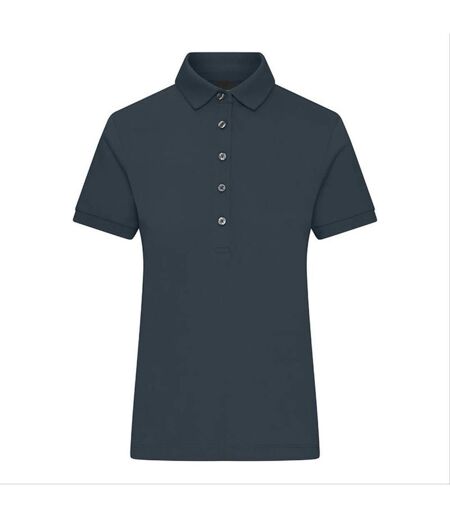 Polo femme manches courtes - JN1301 - gris graphite