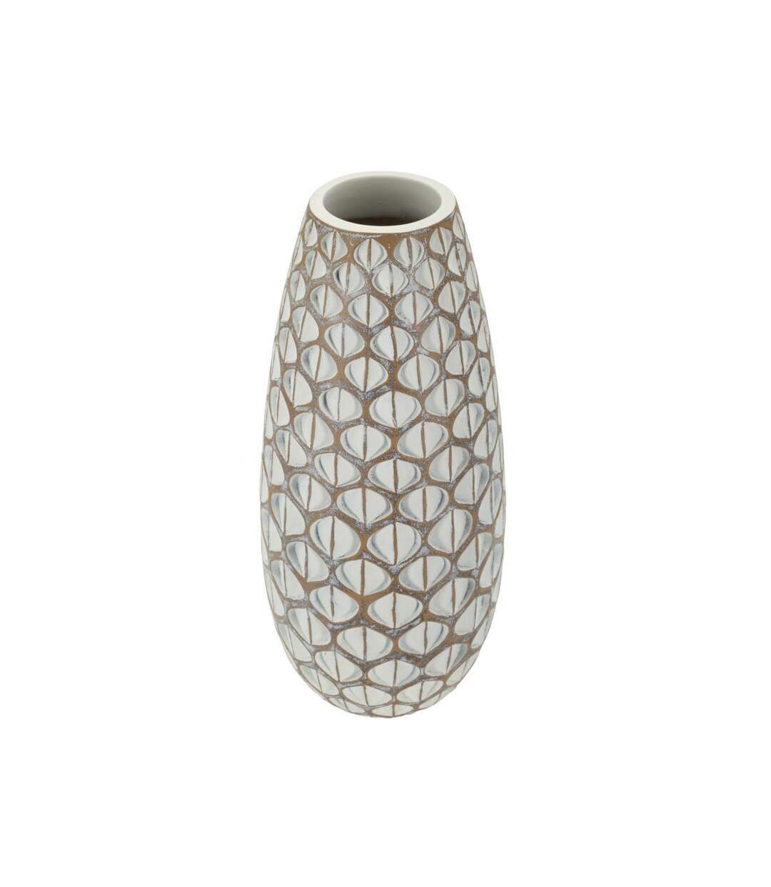 Vase Déco en Résine Tibet 45cm Multicolore-2