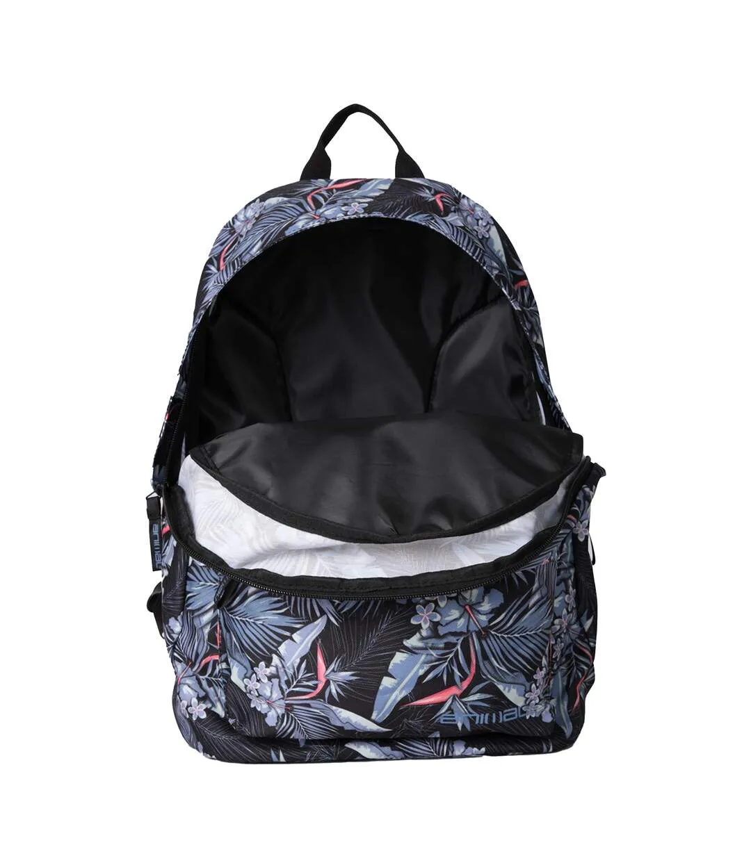 Sac À Dos Motif/style Fleurs Tropicales Classic Taille Unique Bleu Animal-4