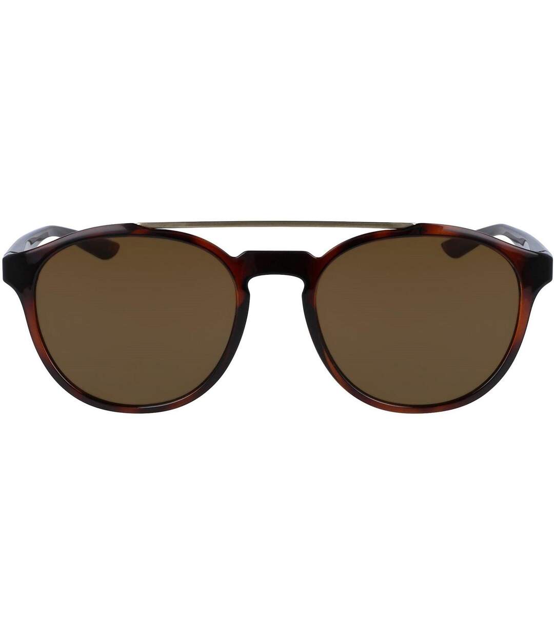 Lunettes De Soleil Motif/style Rétro Kismet Adulte Taille Unique Tortue Marron Nike-1