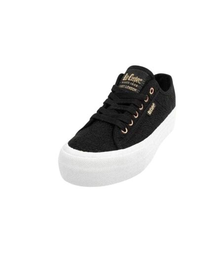 Baskets Femme Noir Lee Cooper