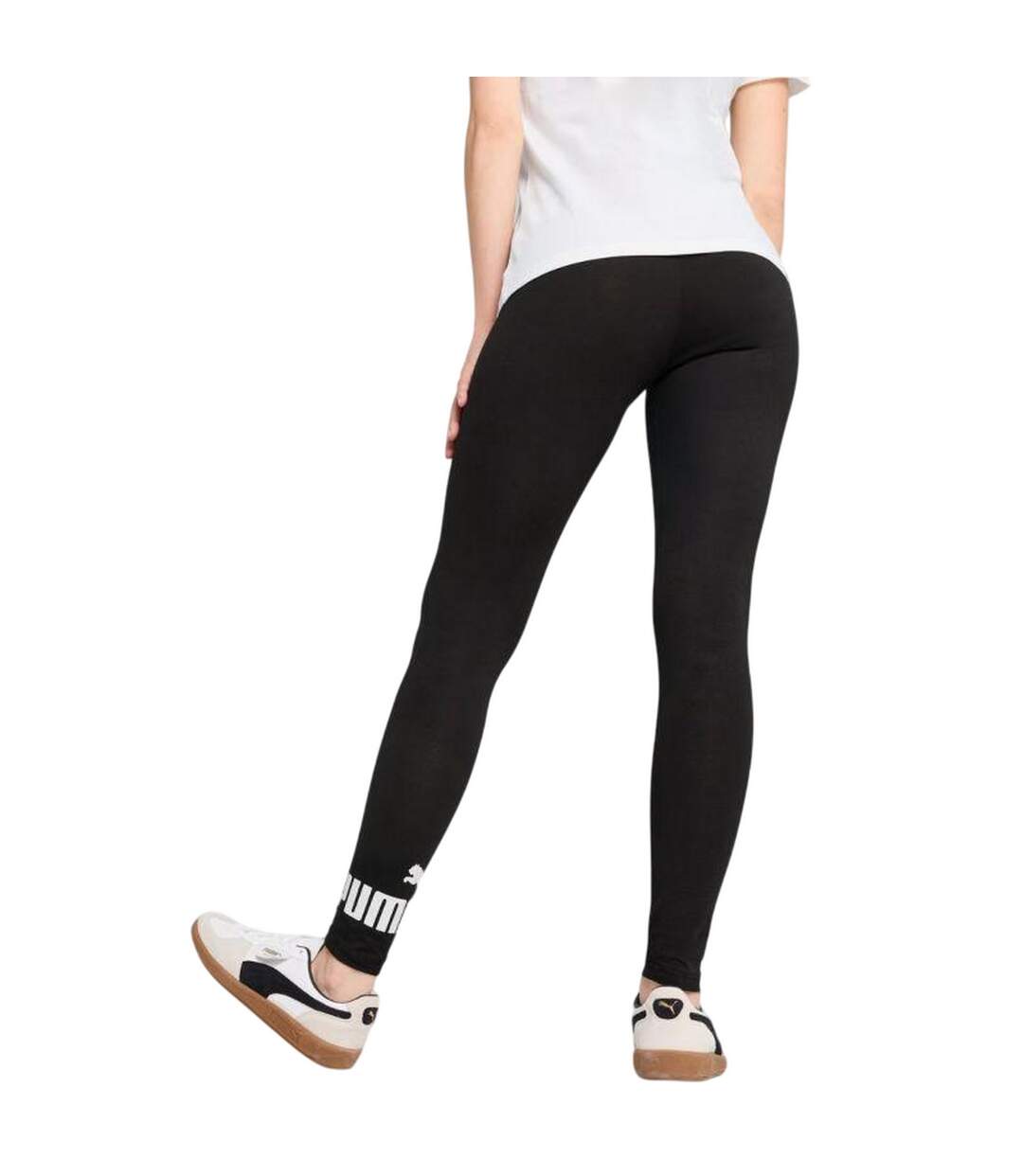 Legging Style Logo Essential No.1 Femme Noir Puma-3