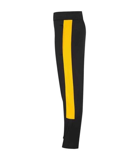 Pantalon De Survêtement Adulte Noir Jaune Or Finden & Hales