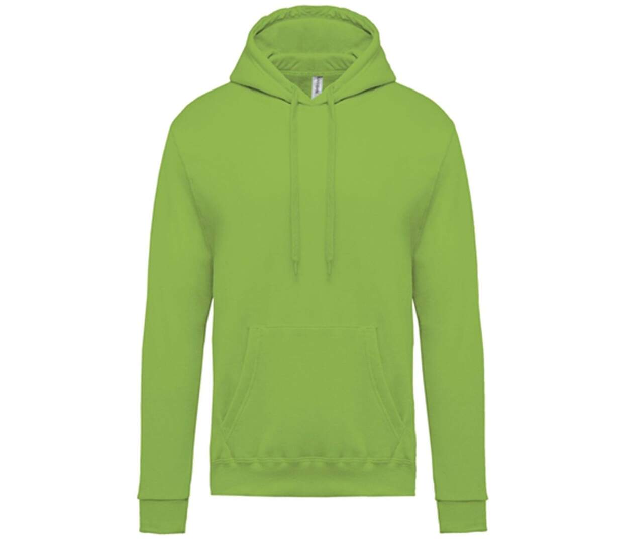 Sweat-shirt à capuche - Unisexe - K476 - vert lime-1