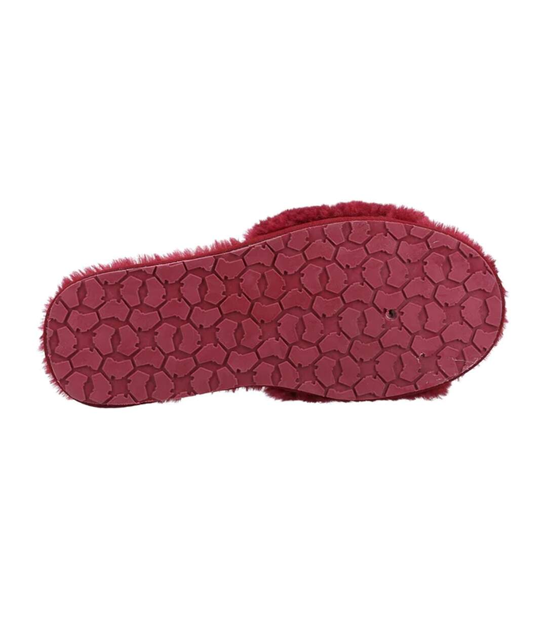 Chaussons prue femme bordeaux Hush Puppies-4