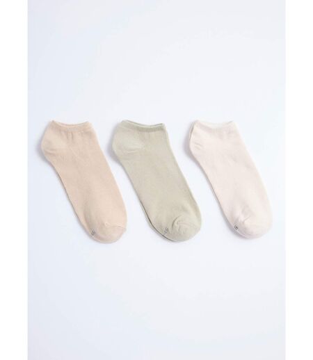 Lot de 3 Socquettes, assorti clair