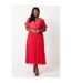 Robe mi-longue femme rose Dorothy Perkins