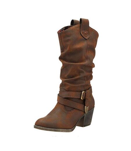 Bottes Cowboy Sidestep Femme Marron Rocket Dog