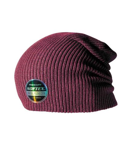 Unisex Adult Softex Beanie Claret Result Core