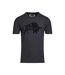 T-shirt flock homme noir Raging Bull