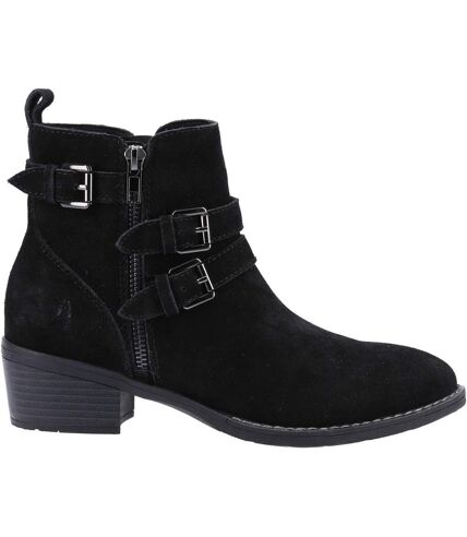 Hush Puppies Womens/Ladies Jenna Leather Ankle Boots (Black) - UTFS8179