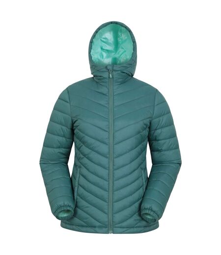 Womens/ladies seasons padded jacket green Mountain Warehouse