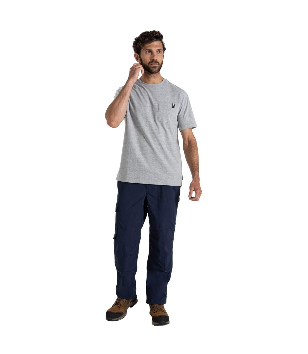 Pantalon À Poches Bedale Homme Bleu Marine Foncé Craghoppers-4
