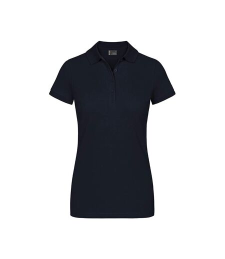 Polo Excd Femme Bleu Marine Promodoro