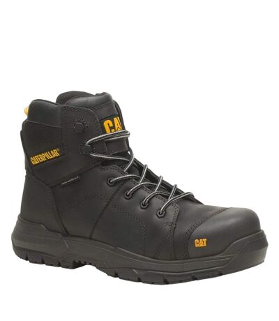 Caterpillar Mens Crossrail 2.0 Leather Safety Boots (Black) - UTFS10185