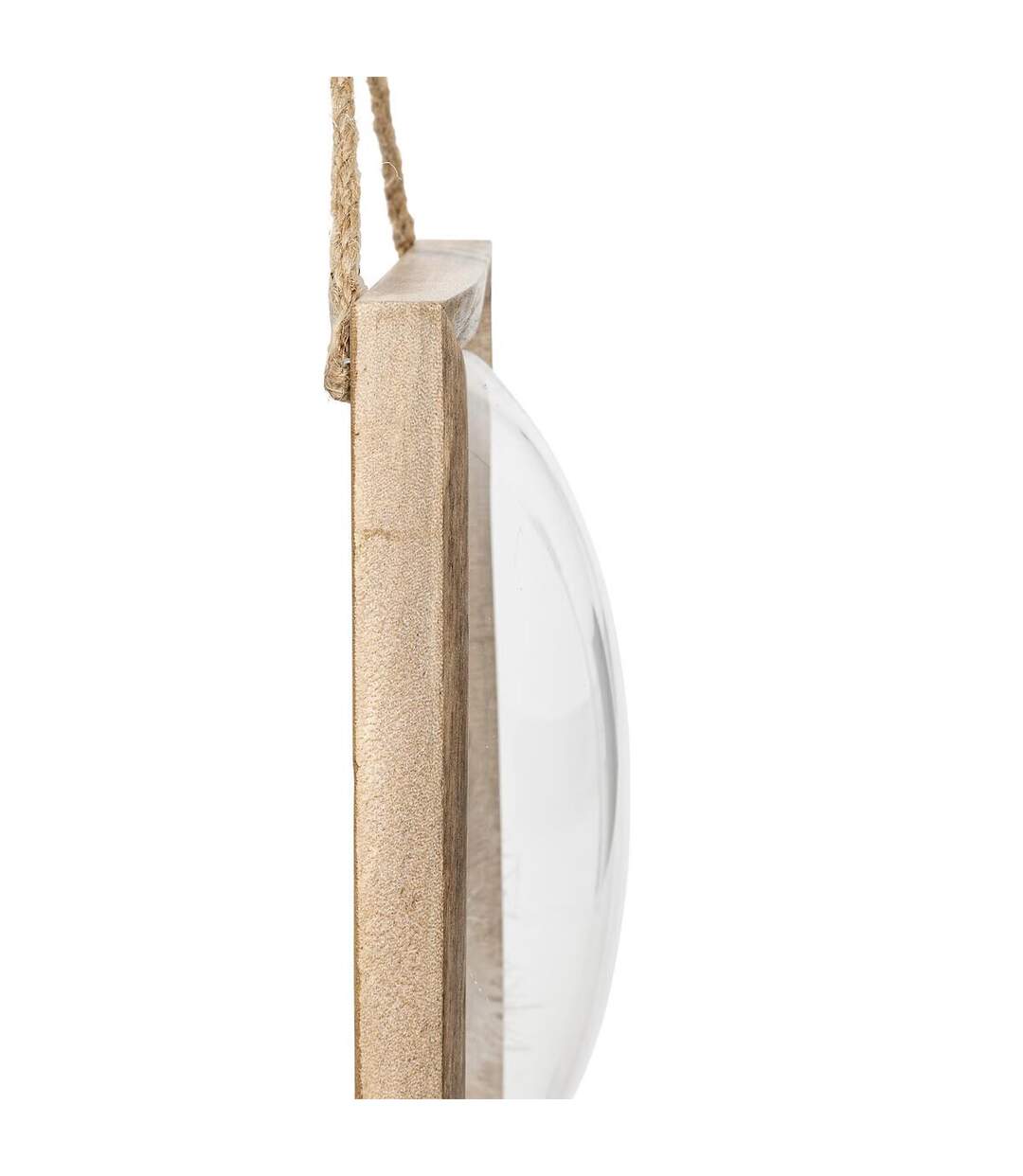 Déco Murale Bombée Plumes Jonas 34cm Marron-2
