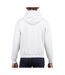 Sweat à capuche unisexe blanc Gildan-2
