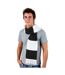 Echarpe Épaisse Thermique Tricotée Homme Taille Unique Blanc Noir Result-2