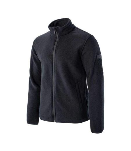 Mens Essential Fleece Jacket Black Magnum
