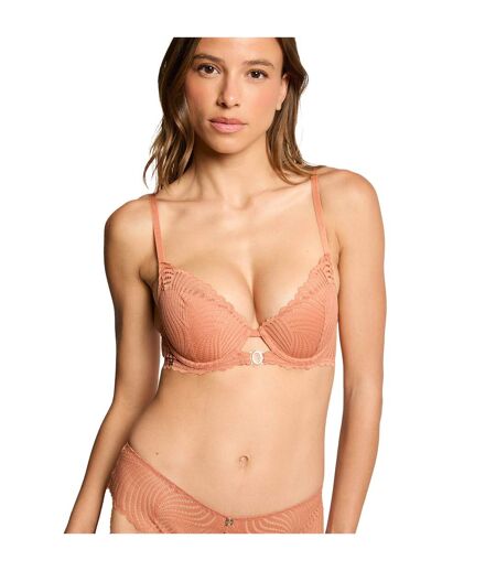 Soutien-gorge coques moulées caramel Garance