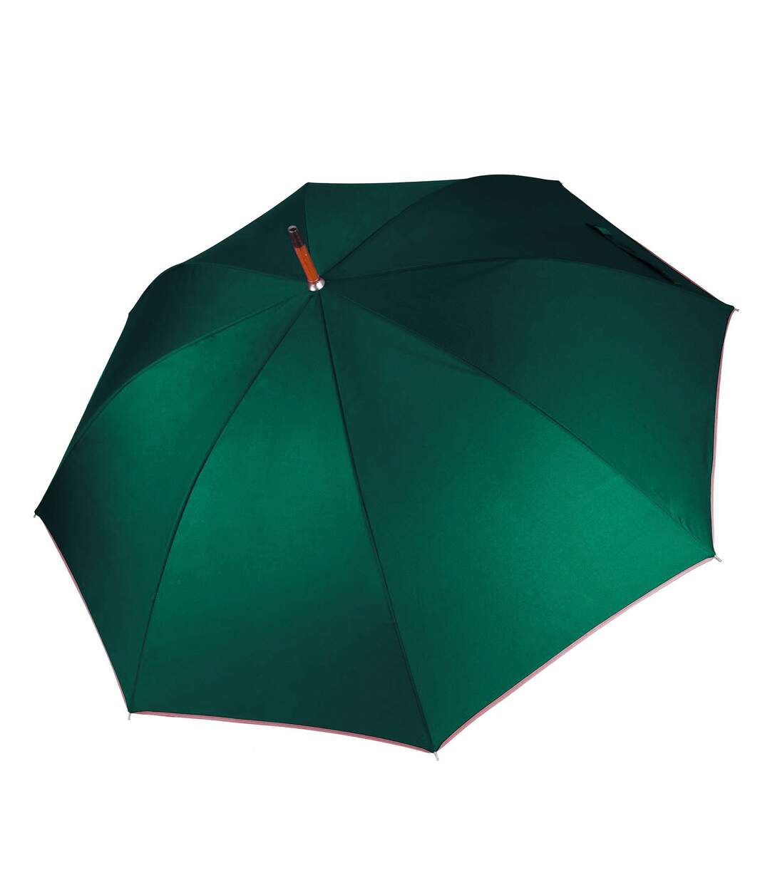 Parapluie à ouverture automatique adulte unisexe taille unique vert bouteille Kimood-1