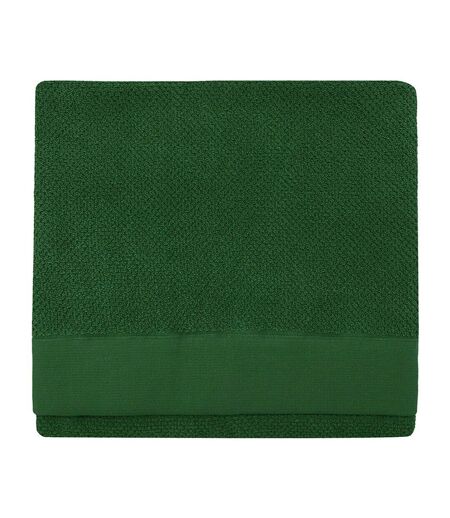 Furn Textured Weave Bath Towel (Dark Green) (130cm x 70cm) - UTRV2830