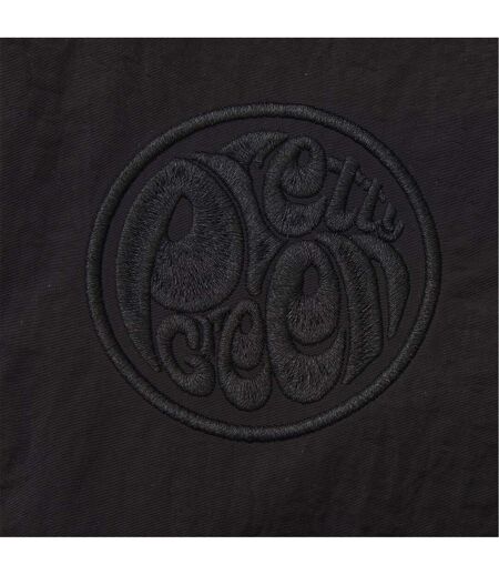 Mens Nylon Overshirt Black Pretty Green