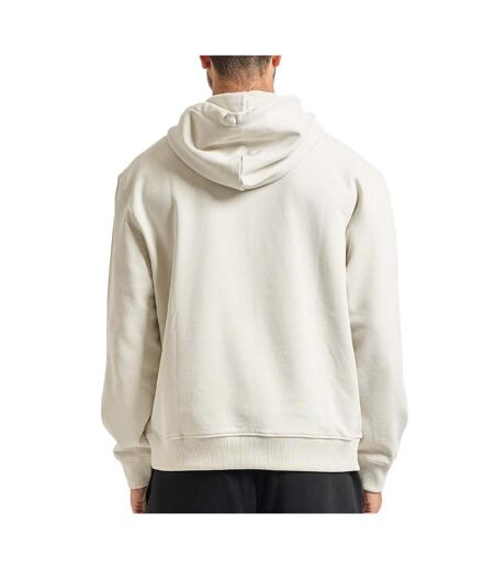 Sweat à capuche écru homme calvin klein jeans  350 terry monog