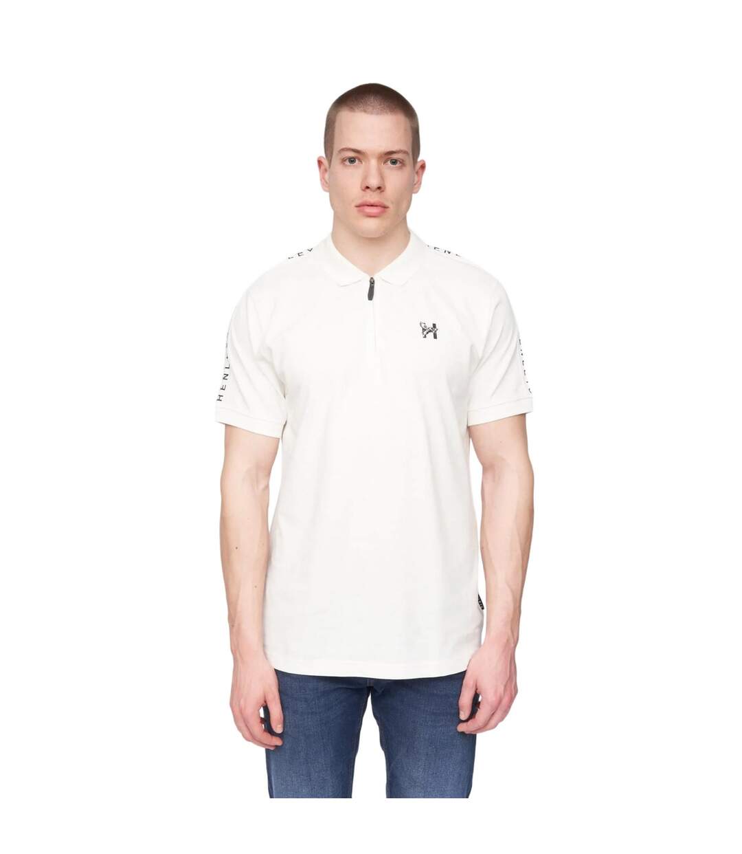 Polo Tapehen Homme Blanc Henleys-2