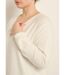 Pull tunique emmanchures descendues en maille-4