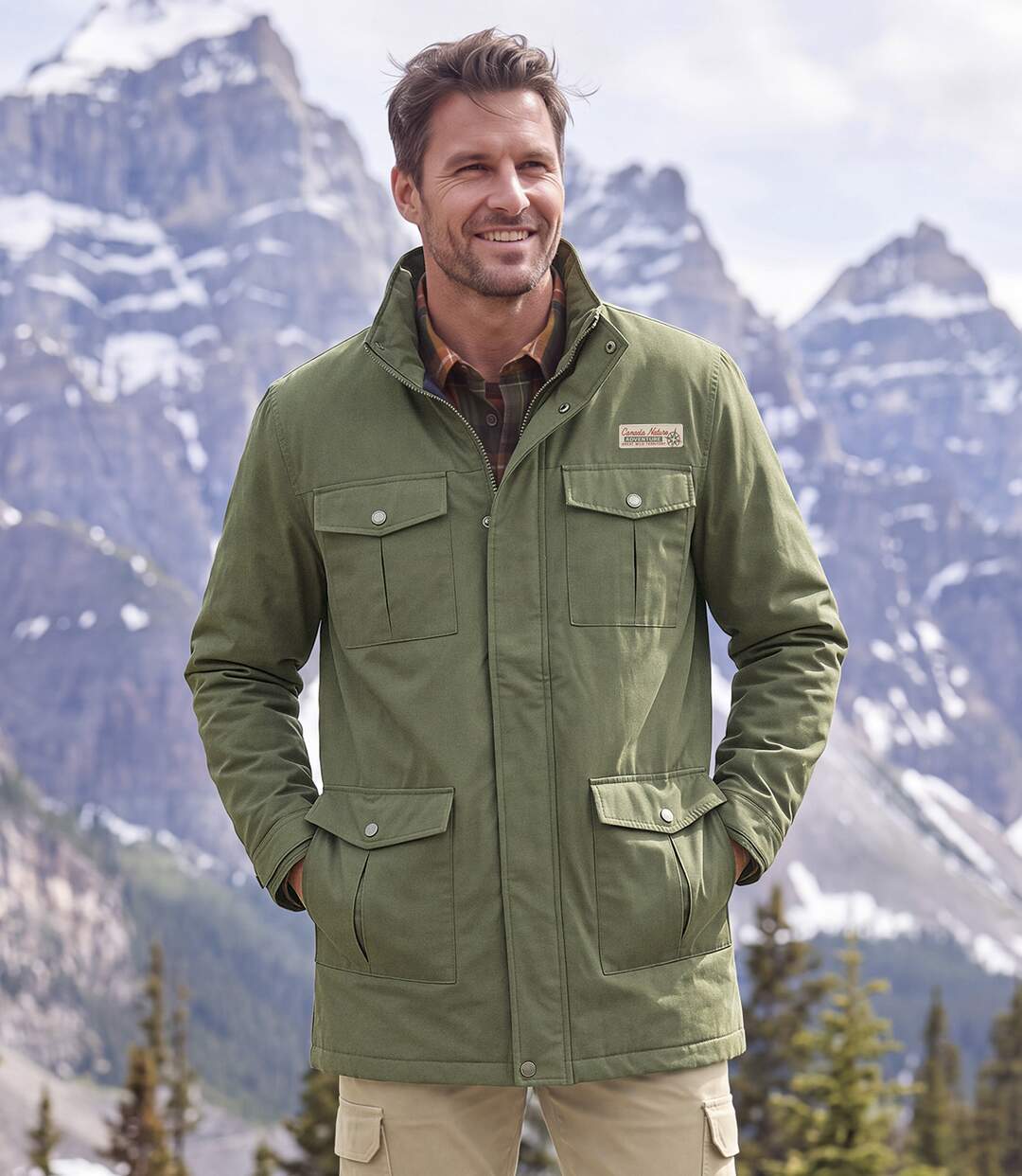 Viaszolt Atlas parka-2