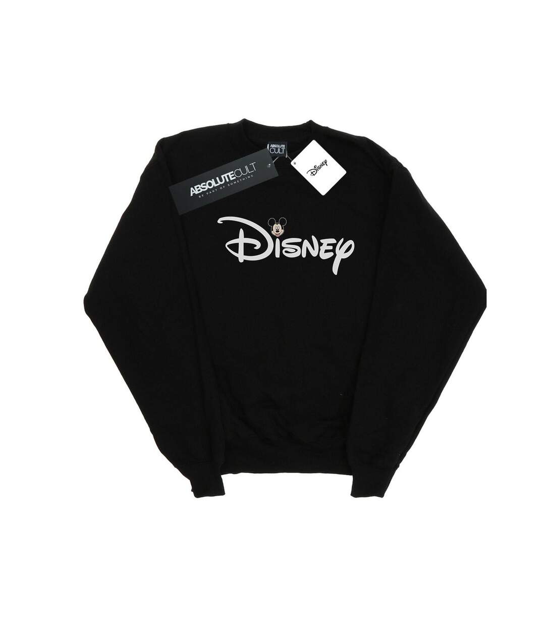 Disney Sweat-shirt Womens/Ladies Mickey Mouse Logo Head (Noir) - UTBI28186-1