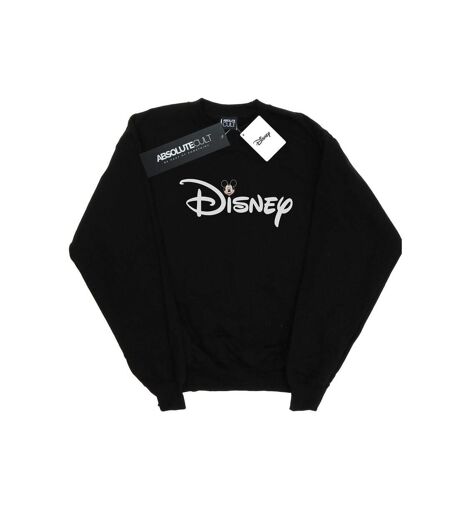 Disney Sweat-shirt Womens/Ladies Mickey Mouse Logo Head (Noir) - UTBI28186