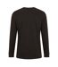 Mens Embroidered Logo Jersey Long-sleeved T-shirt Black Lacoste-2