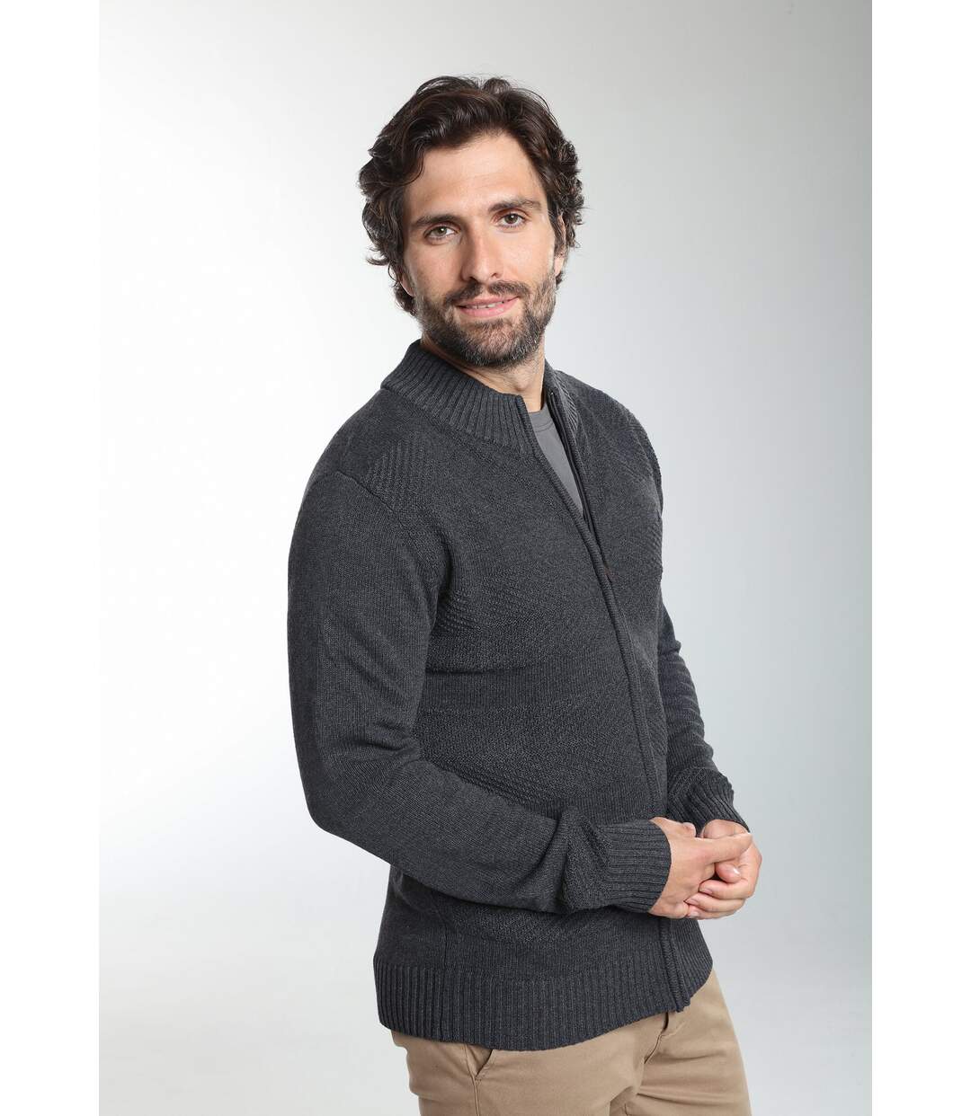 Gilet manches longues coton LYAN-3