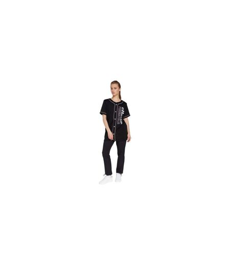 Womens/ladies Hybrid Jacket Black Ellesse