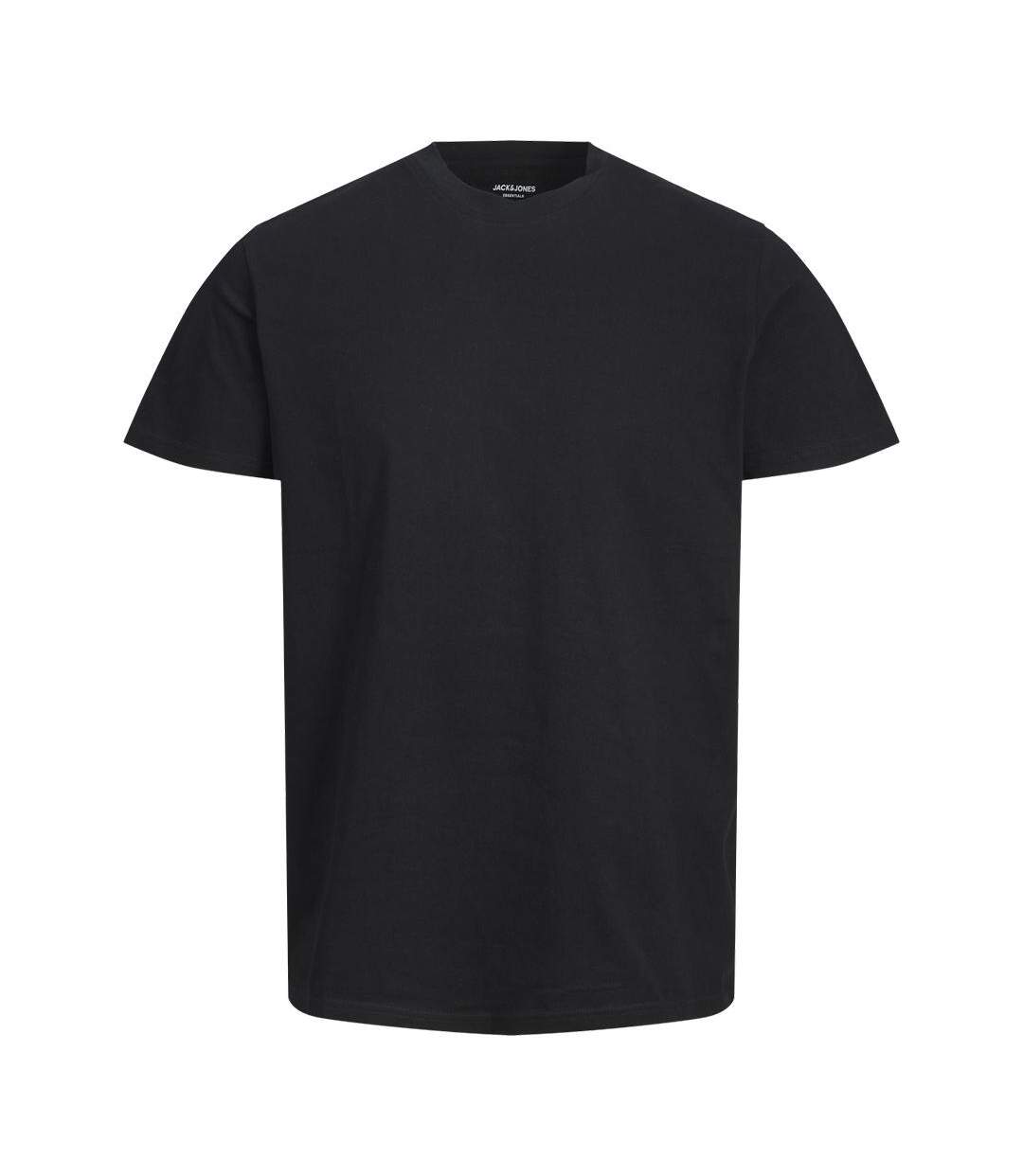 T-shirt noir homme jack & jones relaxed - 3xl-1