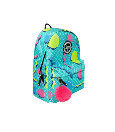 Retro shapes backpack one size turquoise/multicoloured Hype