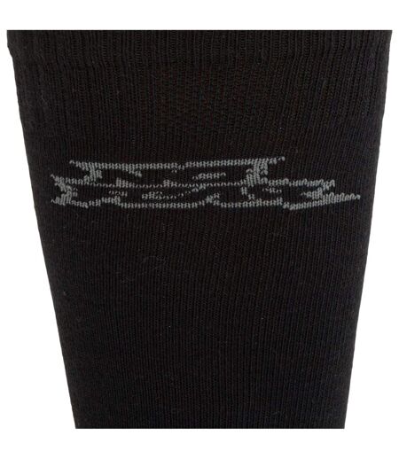 Pack Of 3  Mens Crew Socks  Black No Fear