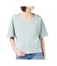 T-shirt vert femme g-star raw joosa - m-1