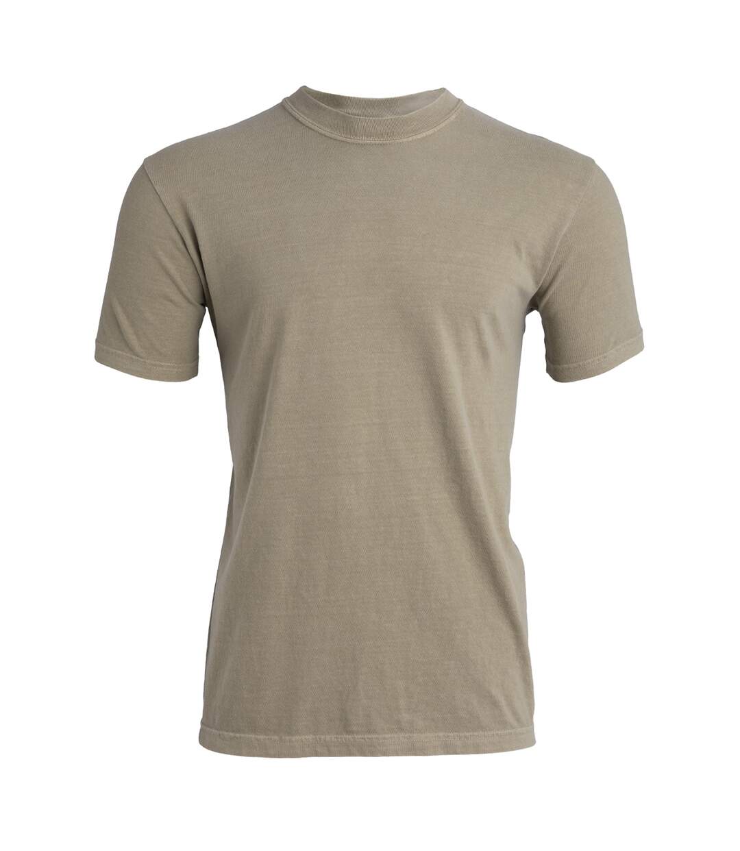 Unisex Adult Heavyweight T-shirt Khaki Comfort Colors-1