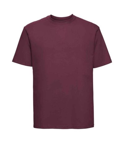 T-shirt homme bordeaux Russell