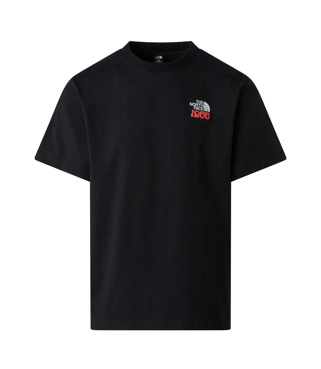 Mens 1966 Graphic Print Oversized T-shirt Black The North Face-2